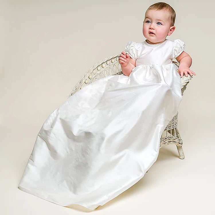 Robe de baptême Vintage pour bébé fille, vêtements pour nourrissons, fête d'anniversaire, mariage, 1er an