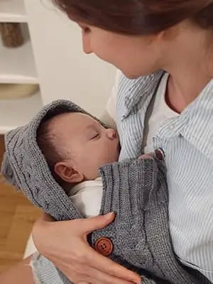 Couverture sac de couchage bébé | Douce & Chaude