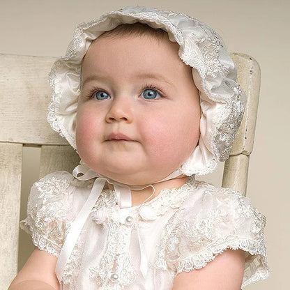 Robe de baptême Vintage pour bébé fille, vêtements pour nourrissons, fête d'anniversaire, mariage, 1er an