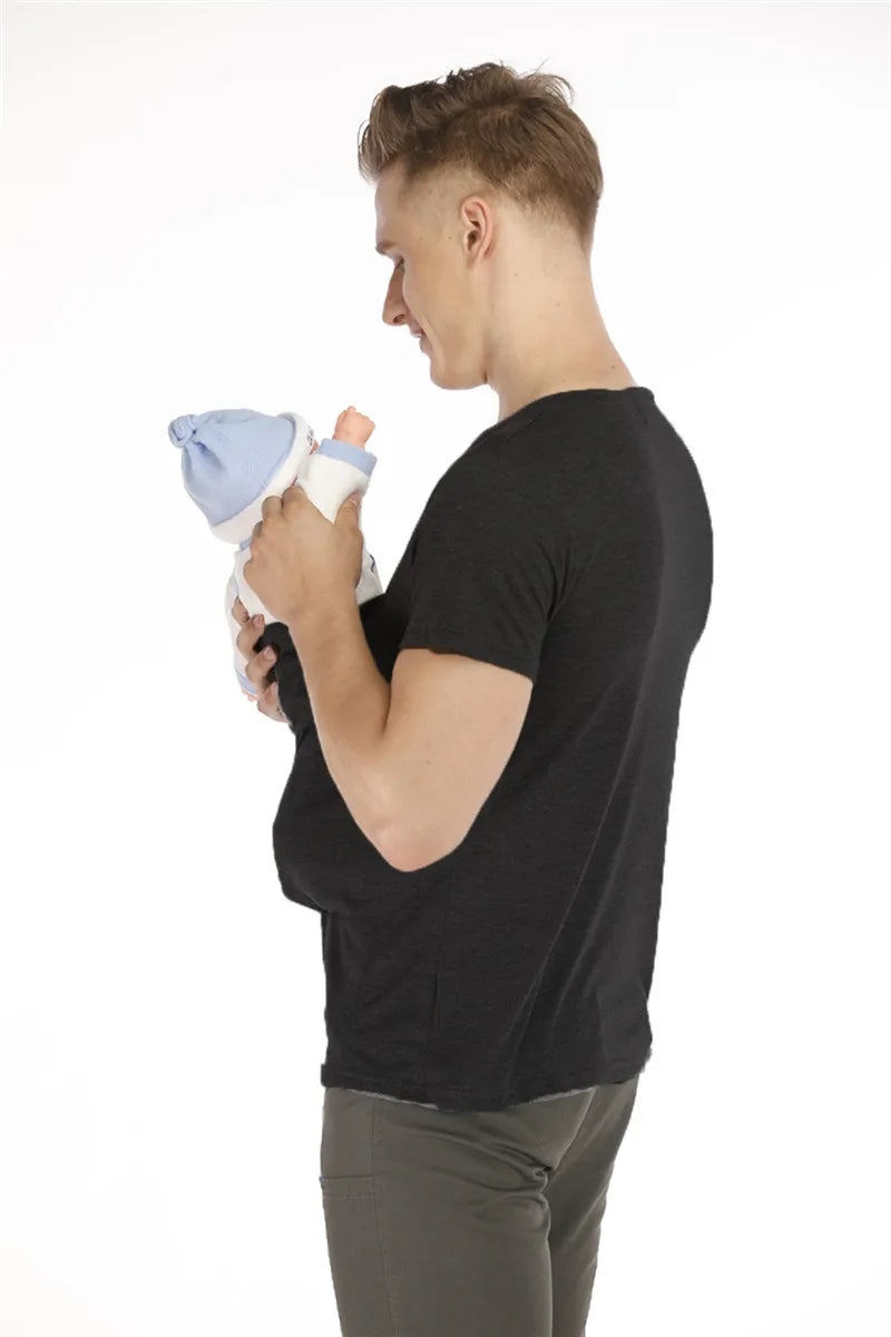 T-Shirt d'allaitement | Poche Kangourou