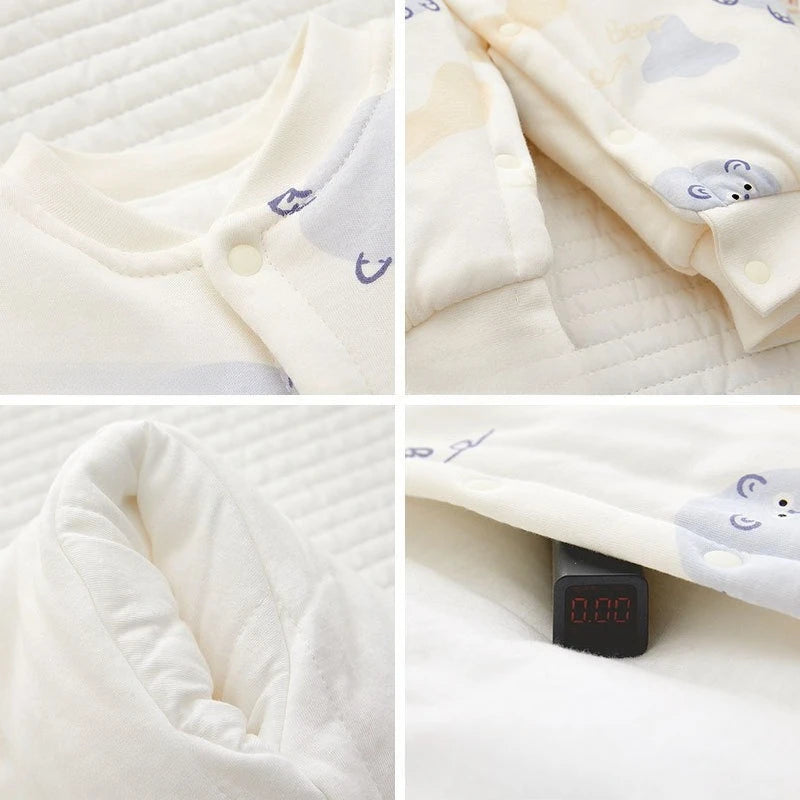 Body hiver bébé | Coton chaud nouveau-né