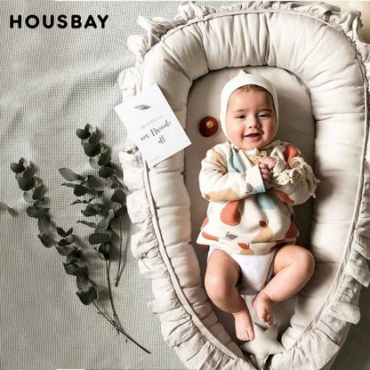 Nid de bébé | Coton étoiles & Voyage