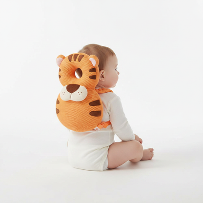Coussin anti-chute bébé tigre orange